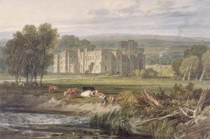 View of Hampton Court, Herefordshire, from the south-east, c.1806