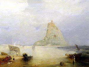 St. Michaels Mount, Cornwall, 1834