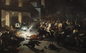 The Attempted Assassination of Emperor Napoleon III (1808-73) by Felice Orsini 1819-59 on the 14th January 1858, 1862