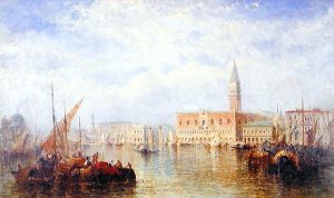 View of the Palazzo Ducale, Venice