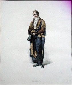 Nobleman, engraved by J. Agar, published in 1813 for R. Ackermanns History of Oxford