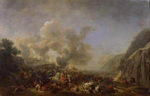 General Jean Andoche Junot 1771-1813 Duc dAbrantes, at the Battle of Nazareth, 8th April 1799