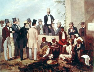 American Slave Market, 1852