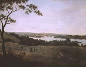 Sydney from Bell Mount, 1813