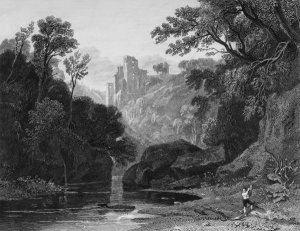 View of Roslin Castle