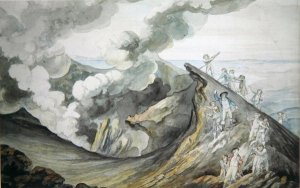 The Ascent of Vesuvius, 1785-91