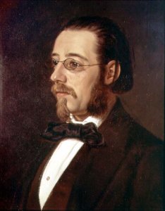 Portrait of Bedrich Smetana 1824-1884 Czech composer and pianist