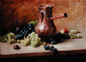 Still Life with Grapes, 1881