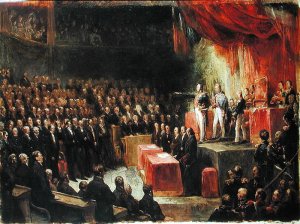 Study for King Louis-Philippe 1773-1850 Swearing his Oath to the Chamber of Deputies, 9th August 1830