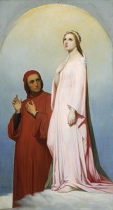 Dante and Beatrice, 1851