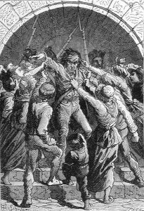 Death to the Royalists, engraved by Stephane Pannemaker 1847-1930, from The History of France, by Emile de Bonnechose, published by Ward, Lock and Co, London