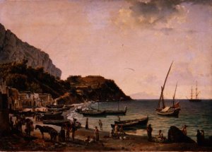 The Harbour on the Island of Capri, 1827