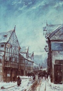 Old Cheapside, Warrington, 1864