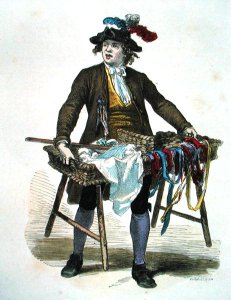 Ribbon Seller in 1774