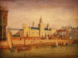 Trinity Almshouses, Greenwich c.1825