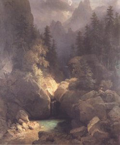 Carpathian Landscape 1874