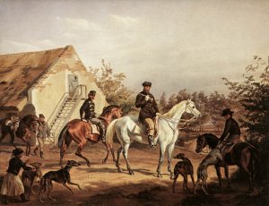 Going off to Hunting 1856