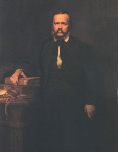 Portrait of Laszlo Szalay 1864