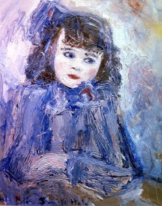 Portrait of a Girl in Blue