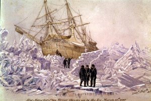 Incident on a Trading Journey- HMS Terror Thrown up by the Ice, March 15th 1837