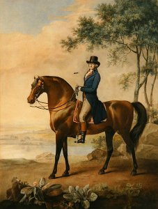 Warren Hastings Esq. on his Arabian Horse, after a painting by George Stubbs, 1796 1724-1806