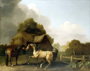 A Roan Stallion and a Bay Mare, 1769