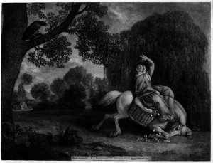 The Farmers Wife and the Raven, engraved by the artist, pub. 1788