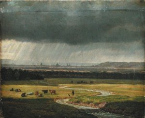 Landscape with Dresden in the Distance, 1830