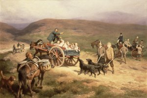 Grouse Shooting on the Glentanar Estate in Aberdeenshire, 1889