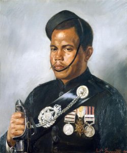 Jemadar Jangia Thapa, 5th Gurkha Regiment, 1890