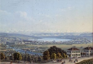 View of Zurich, c.1840