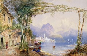 Italian Lake Scene