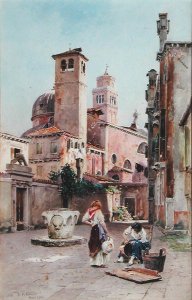 A Piazza in Venice, 1901