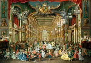 Masked Ball in the Hoftheater, Bonn, 1754