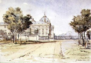 View of the Ecole Militaire in Paris, 1831