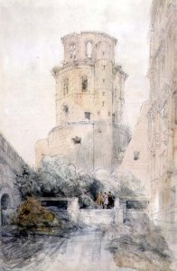 Tower at Heidelberg, c.1830