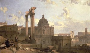 Ruins of the Roman Forum, 1859