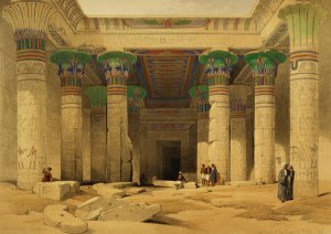 Grand Portico of the Temple of Philae, Nubia, from Egypt and Nubia, Vol.1