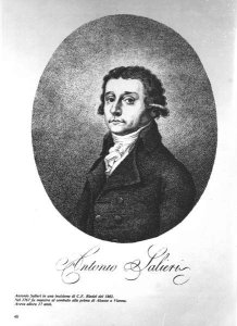 Antonio Salieri 1750-1825, Austrian composer, 1802