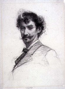 Portrait of James Abbott McNeill Whistler 1834-1903