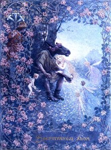 Illustration from A Midsummer Nights Dream by William Shakespeare 1565-1616 c.1900