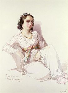 Hadice Hanim - lady from Istanbul, 1852