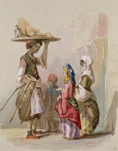 A pot seller, c.1855