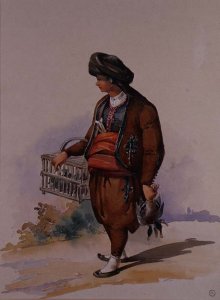 A Duck Seller, c.1855