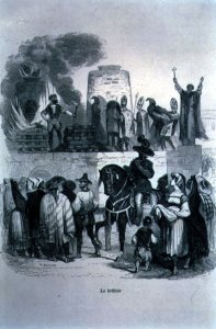 The Furnace, the execution of the condemned bishops by the Inquisition