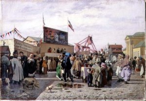 A Fair at Tula in Holy Week, 1873