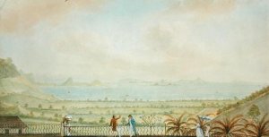 View in the Lesser Antilles, c.1785