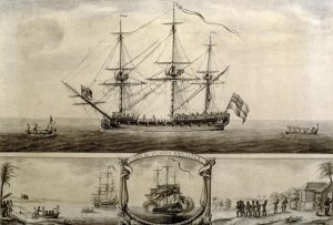 A View of Ye Jason Privateer, c.1760