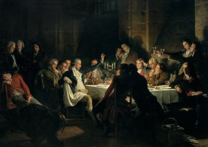 The Last Banquet of the Girondins, c.1850