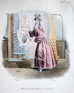 Wallpaper Seller, c.1840